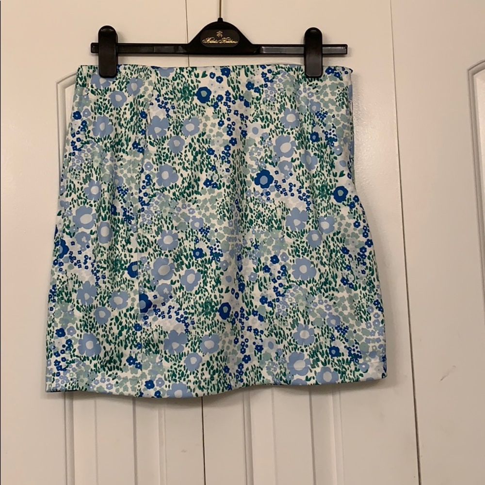 Tory Sport printed performance golf skirt